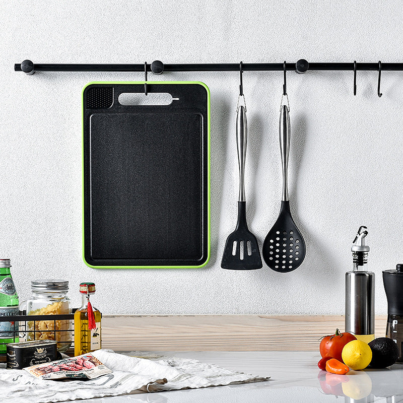 Linoroso Cutting Boards Set for Kitchen Included Defrosting Tray